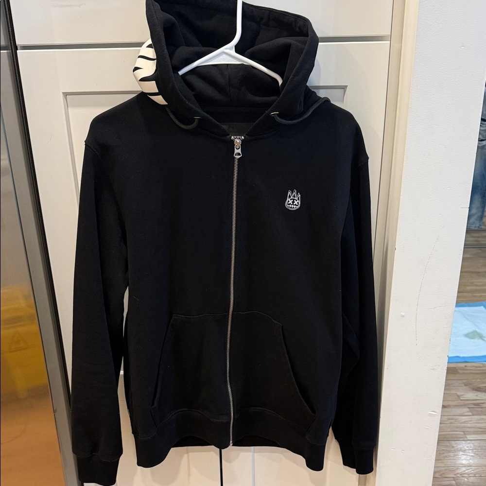 Black Zip-Up Hoodie